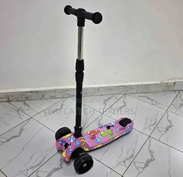 Colorful 3-Wheel Scooter for Boys Girls