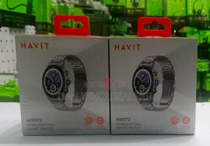 Havit *M9072* Metallic 1.3" *Amoled Hd* Display Wireless Smart Watch