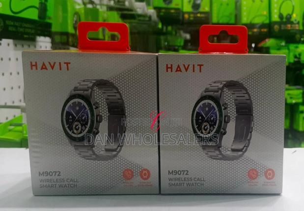 Havit *M9072* Metallic 1.3" *Amoled Hd* Display Wireless Smart Watch