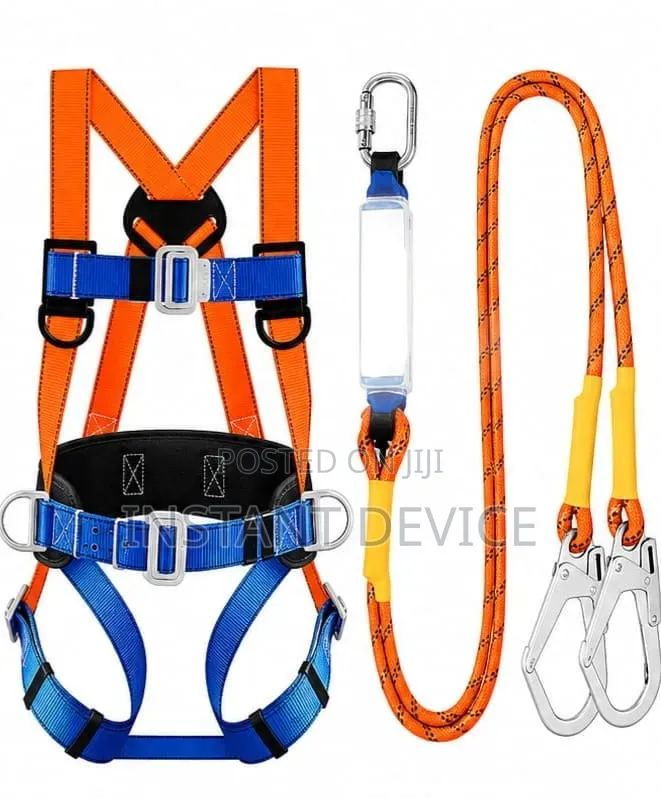 Safety Full Body Harness/ Adjustable Belt With Hook/ Fall Arrest
