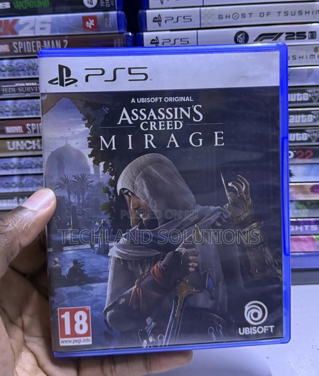 Used Assasins Creed Mirage Ps5 Game