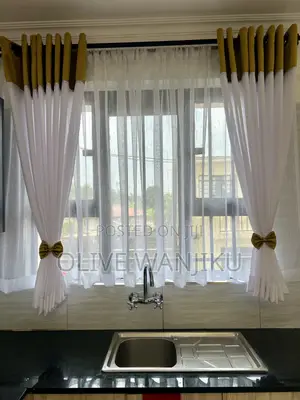 Gold Curtains and Sheers