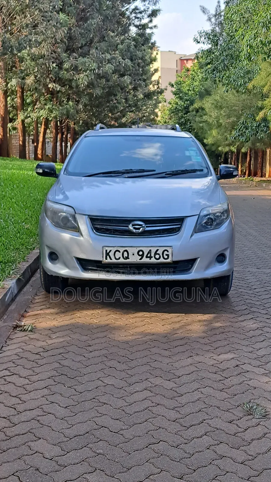 Toyota Corolla Fielder 2011 Silver