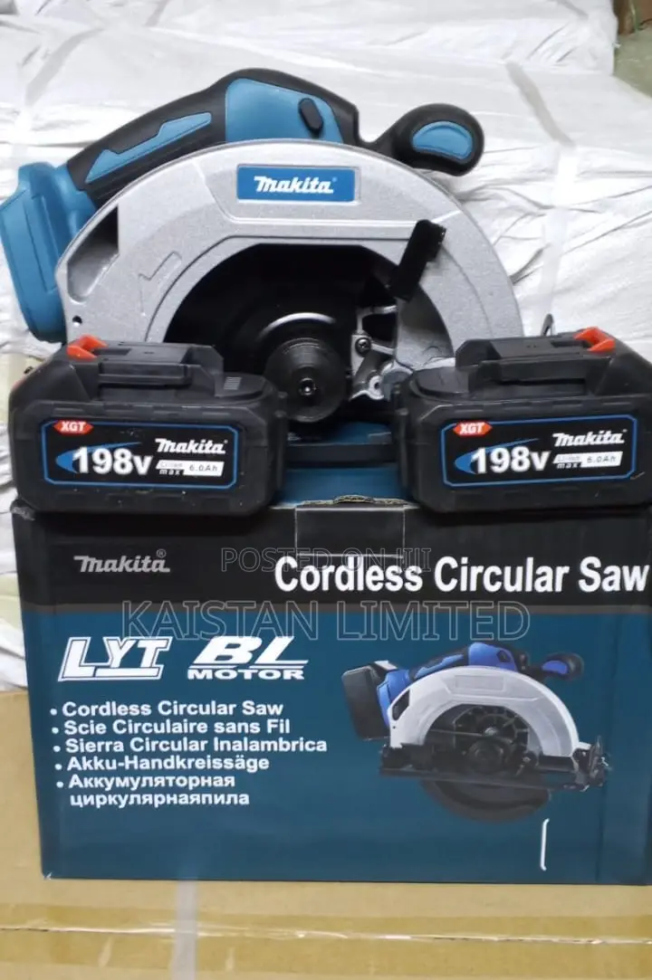 Makita Cordless Circular Saw 198v 6.0ah Brushless Wood Cutting Machine