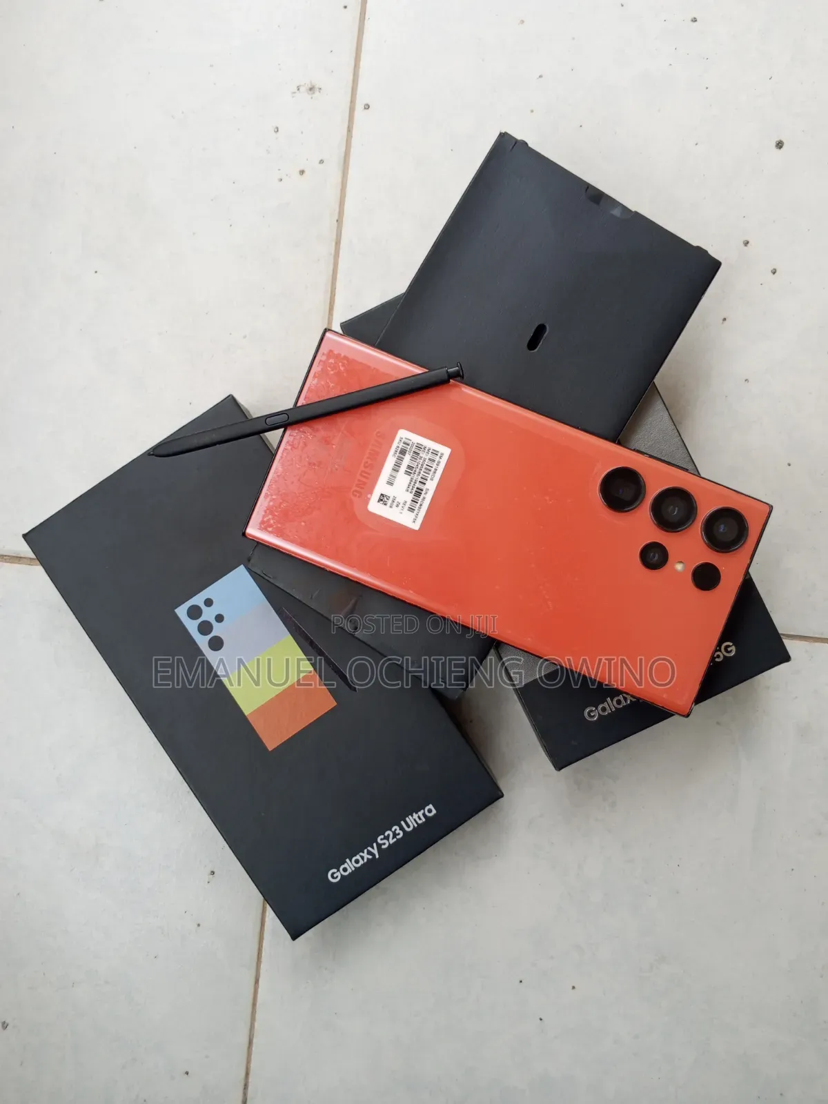 New Samsung Galaxy S23 Ultra 256 GB Orange