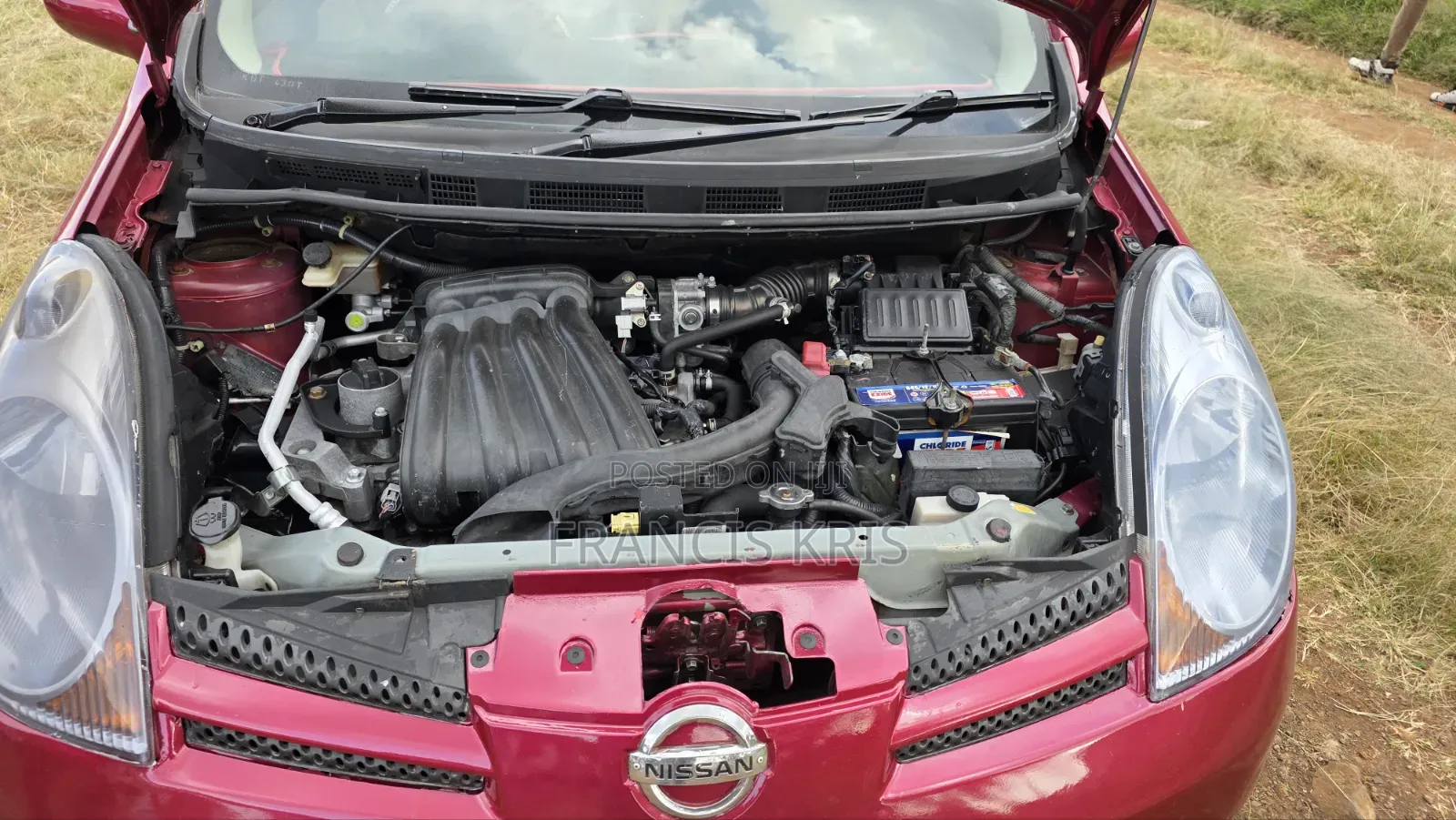 Nissan Note 2006 Maroon
