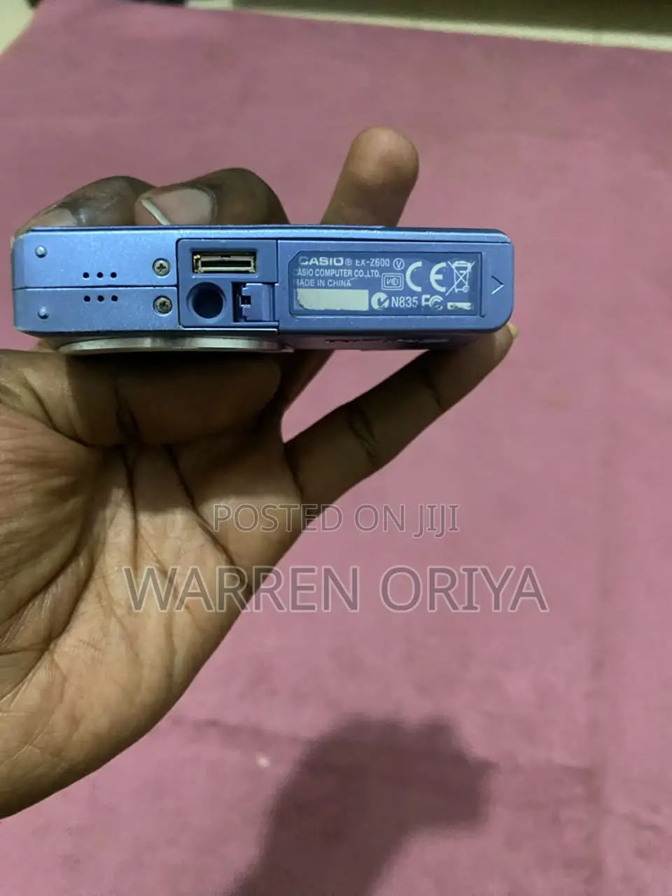 A 6.0-Megapixel Casio Exilim (Ex-Z600) Digital Camera