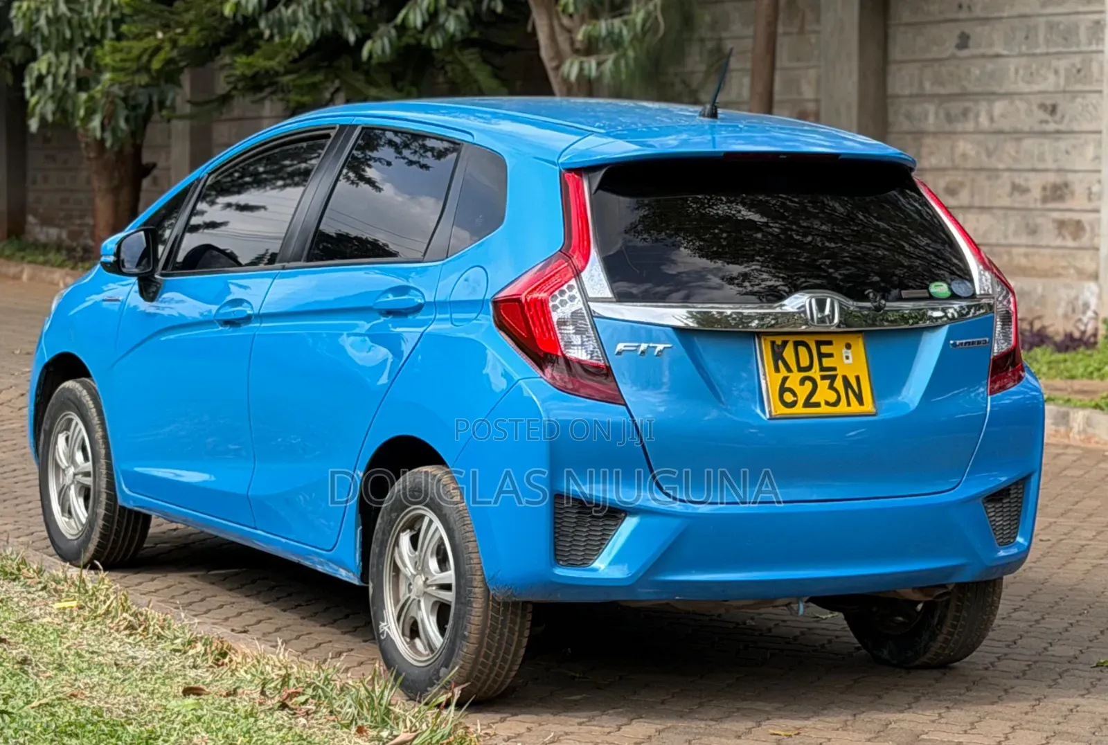 Honda Fit 2015 Blue