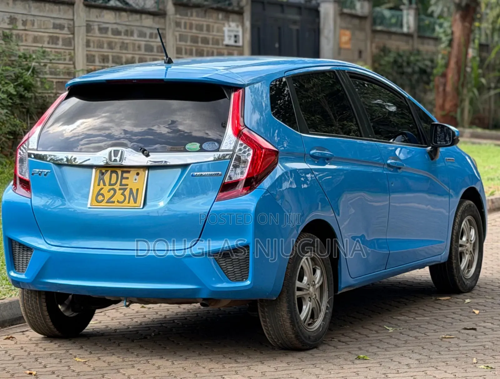 Honda Fit 2015 Blue