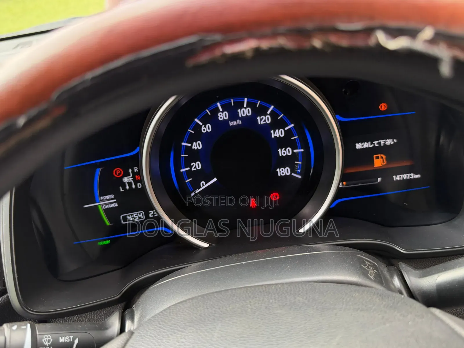 Honda Fit 2015 Blue