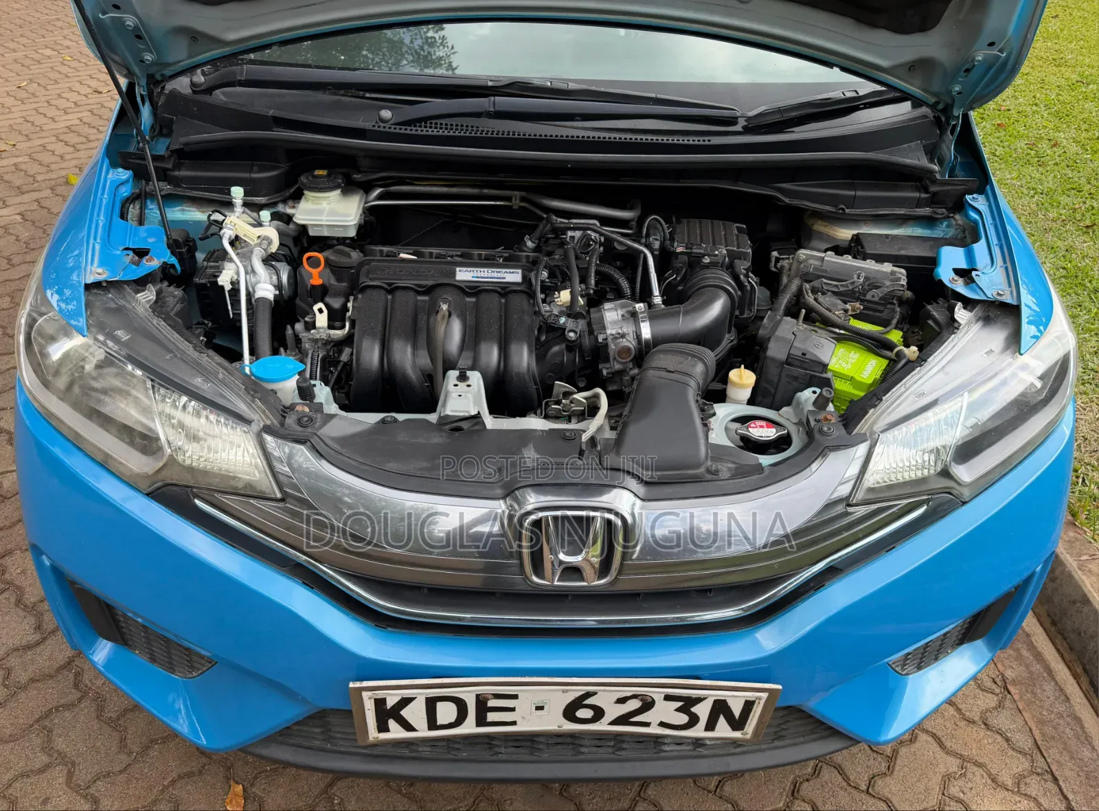 Honda Fit 2015 Blue
