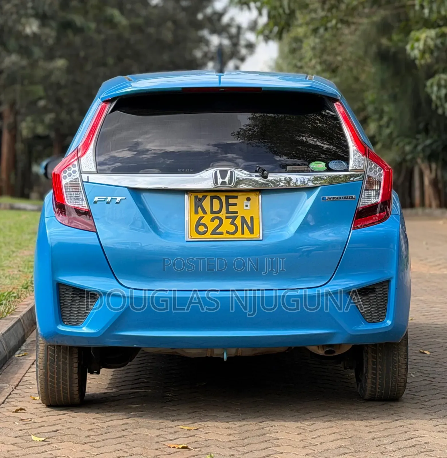 Honda Fit 2015 Blue