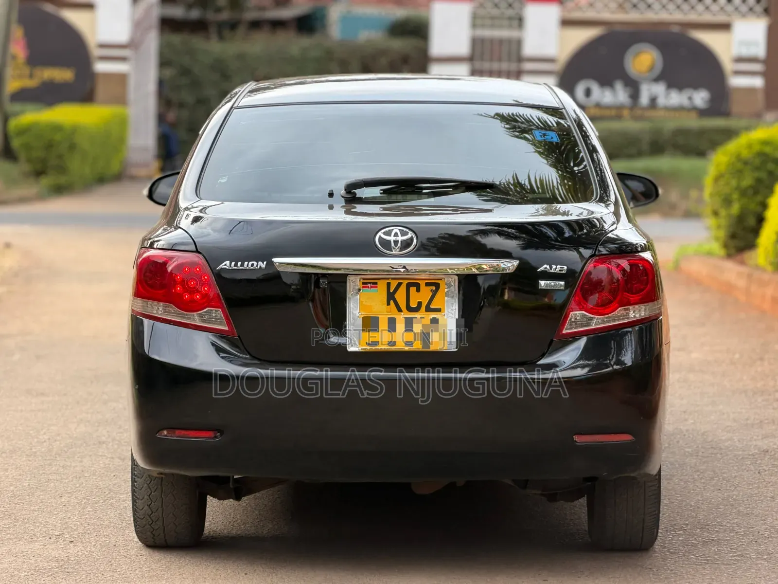 Toyota Allion 2013 Black