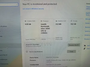 Desktop Computer HP 200 G4 22 All-in-One 4GB Intel Pentium SSD 1T