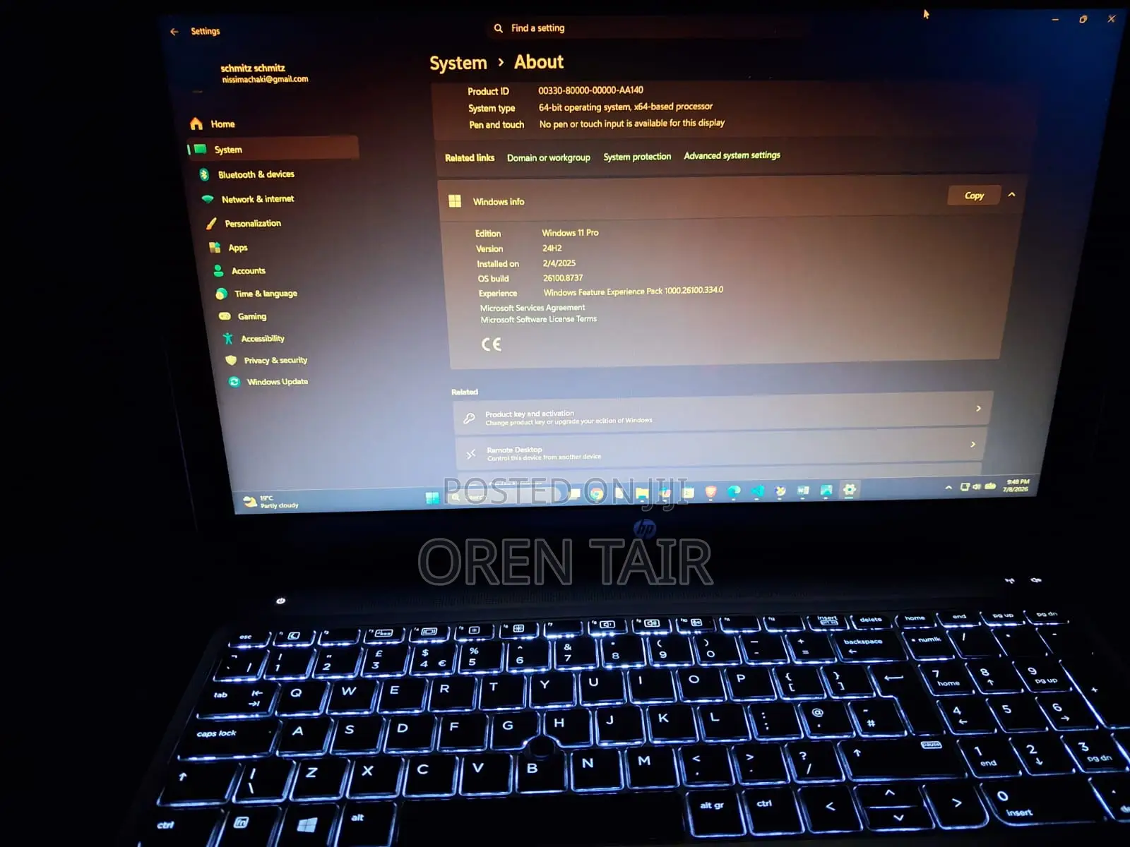 Laptop HP EliteBook 850 G4 16GB Intel Core i5 SSD 256GB