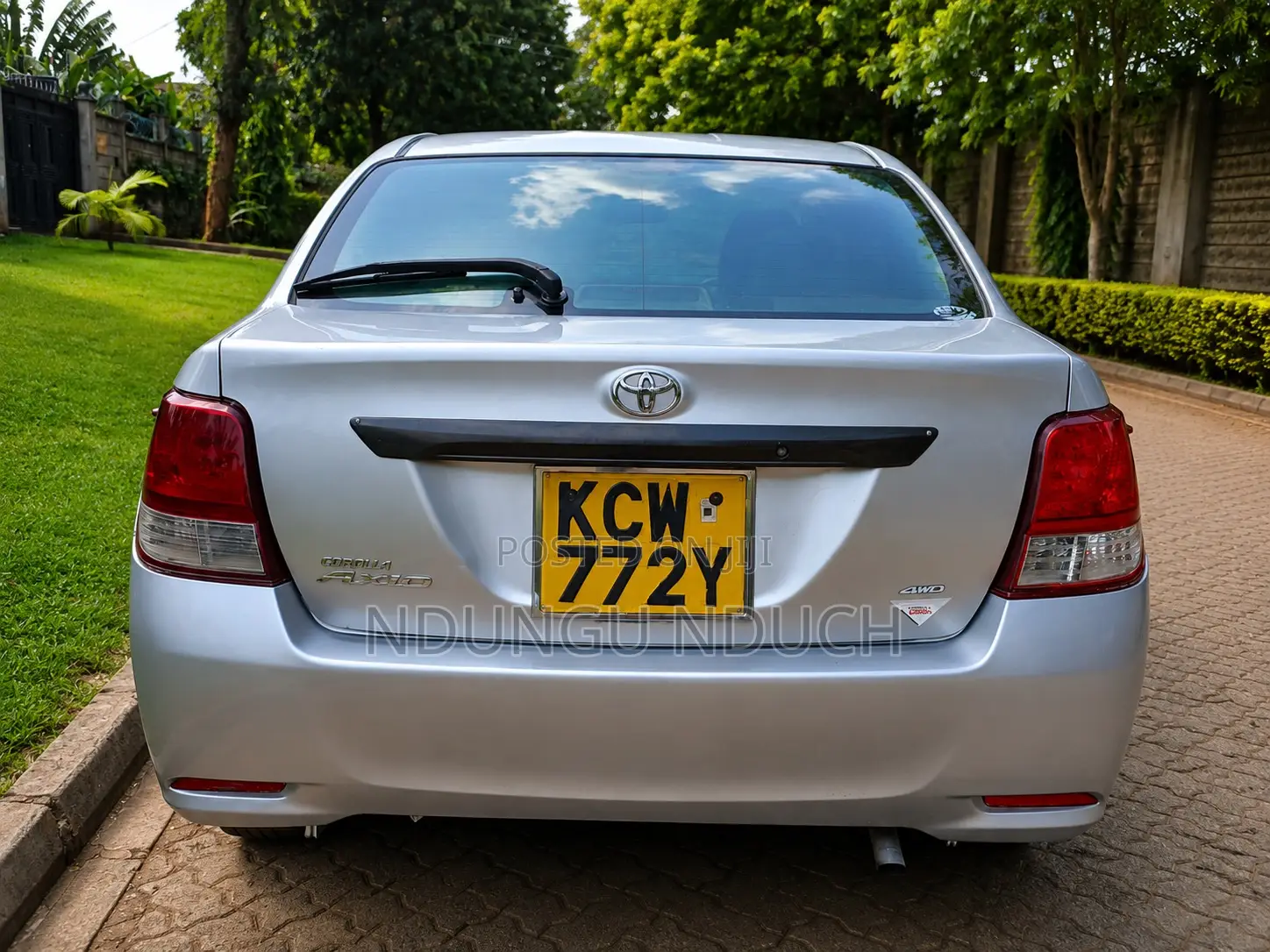 Toyota Axio 1.5 G 2WD 2013 Silver