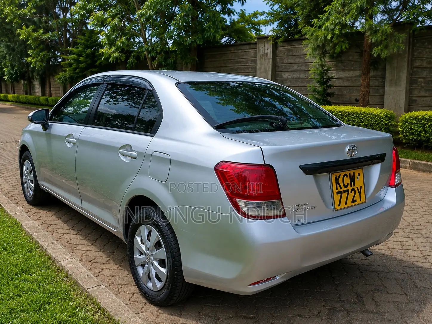 Toyota Axio 1.5 G 2WD 2013 Silver