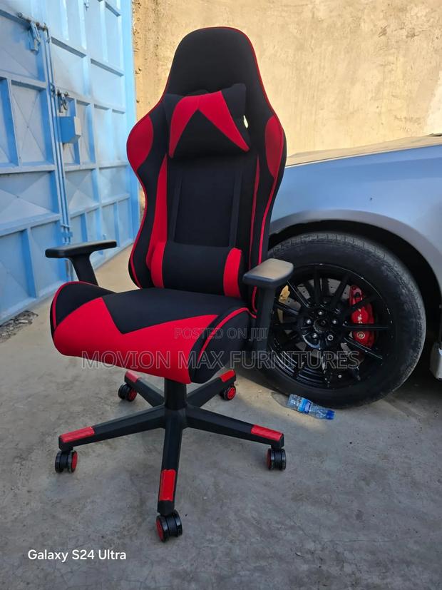 New #Red Black Gaming Seat - main view