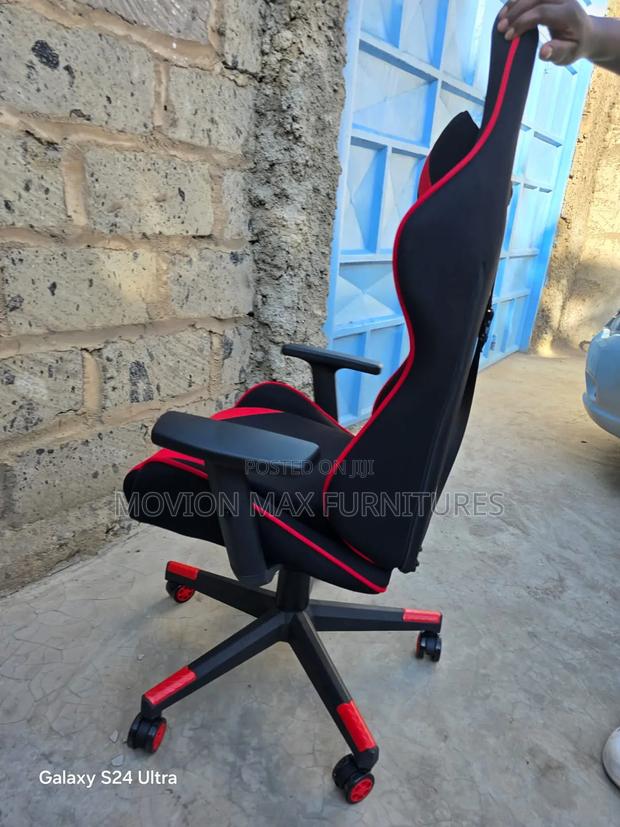 New #Red Black Gaming Seat - thumbnail 2
