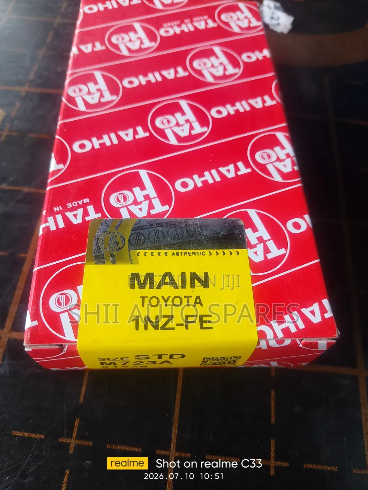 Main Bearing for 1nz-Fe Engine