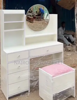 White Executive Dressing Table
