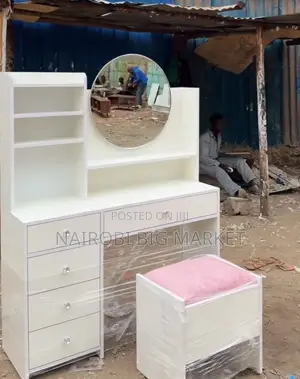 White Executive Dressing Table