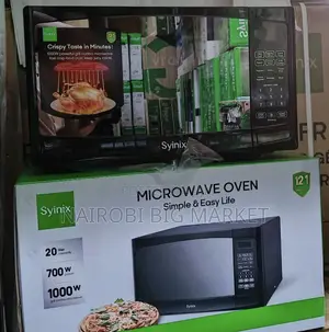 Syinix Digital Microwave 20l. Silver Black