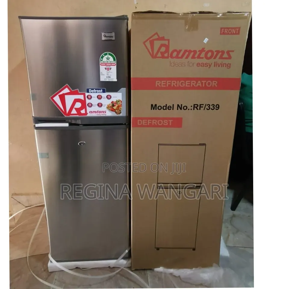 Ramtons 138 Litres Double Door Refrigerator
