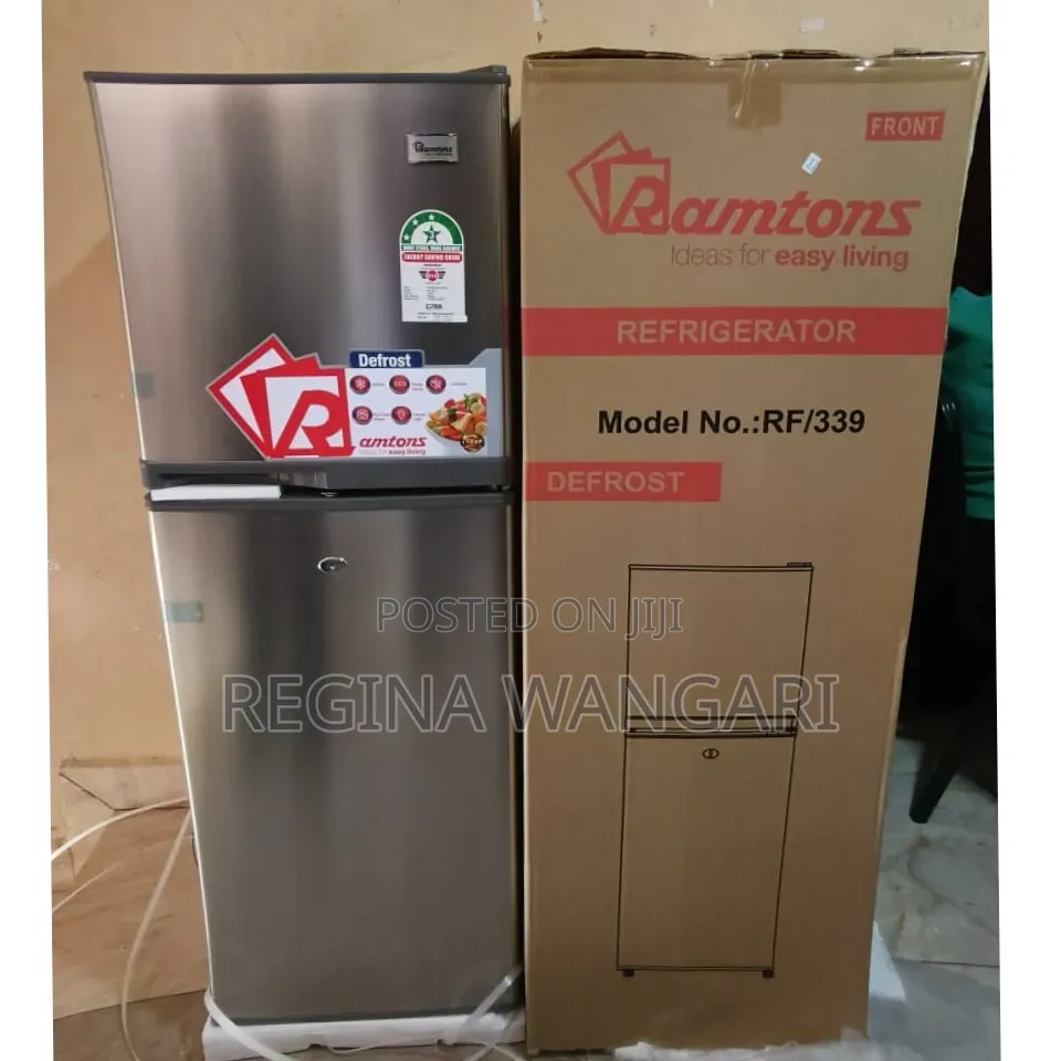 Ramtons 138 Litres Double Door Refrigerator