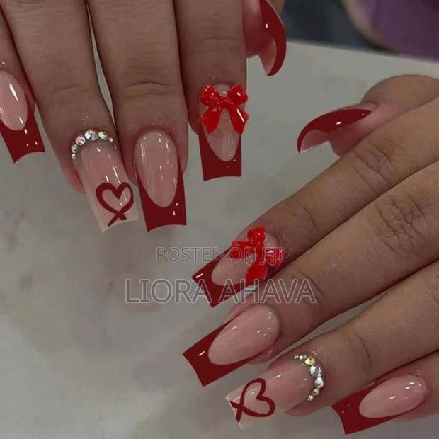 12pcs French Press On Nails