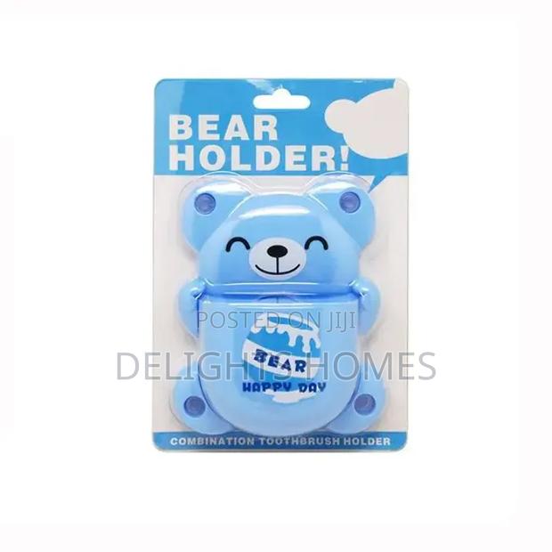 Cute Bear Toothbrush Holder - thumbnail 2