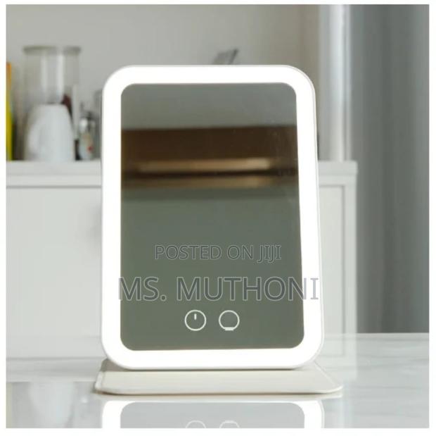 Sleek, Rechargeable Led Mirror