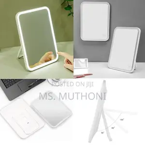 Sleek, Rechargeable Led Mirror