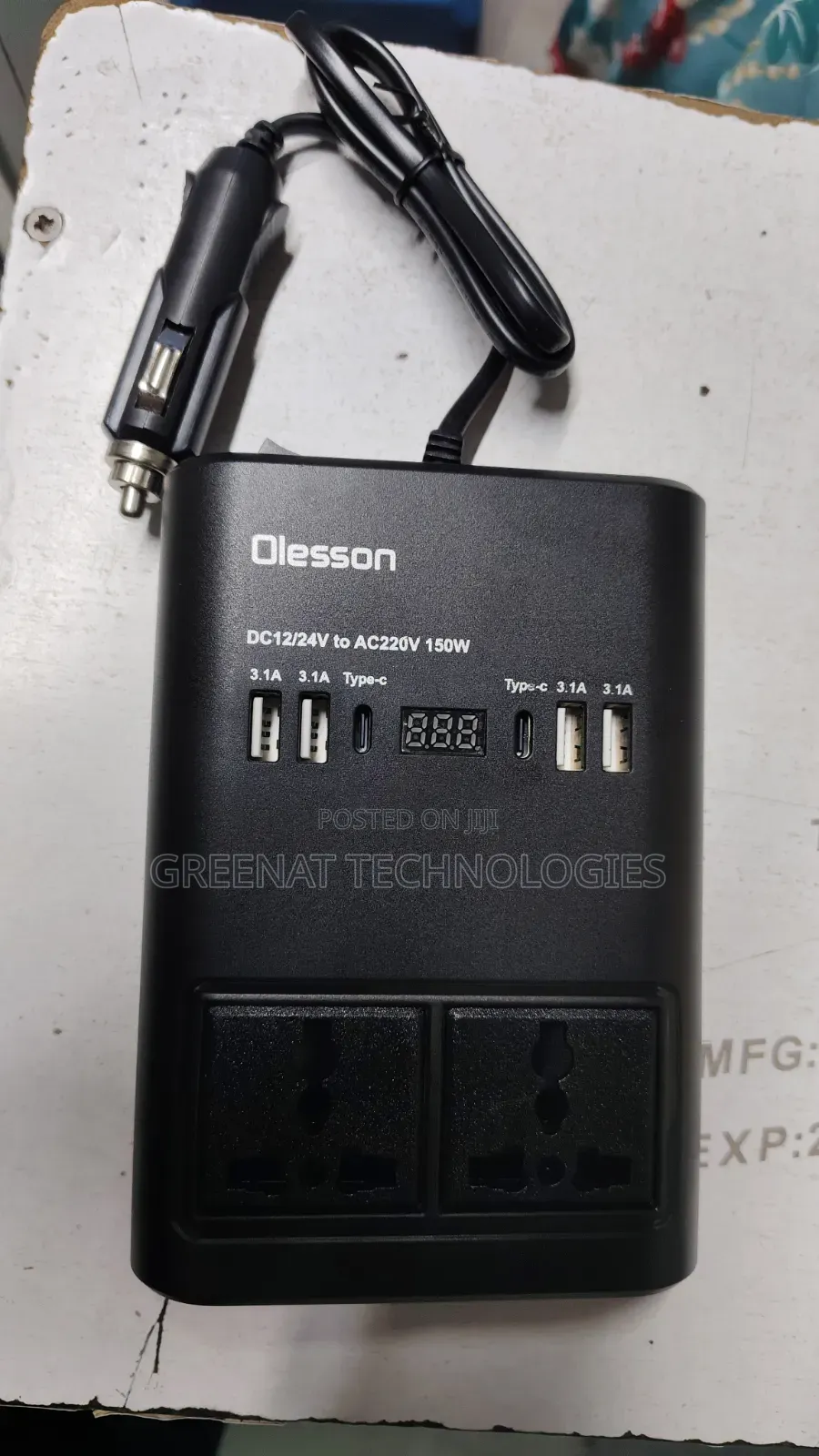 Olesson Car Power Inverter 150w