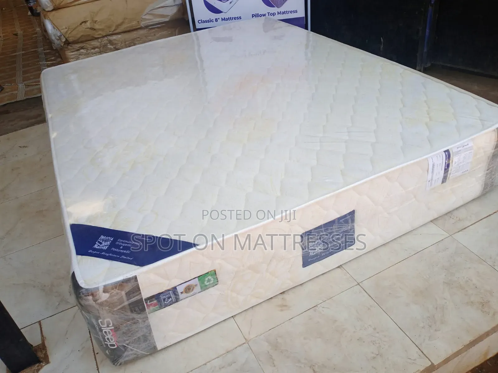 Messi Experience! 5x6x10 Bobmil Maharaja Orthopedic Spring Mattresses.