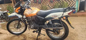 New TVS HLX 125 2024 Orange