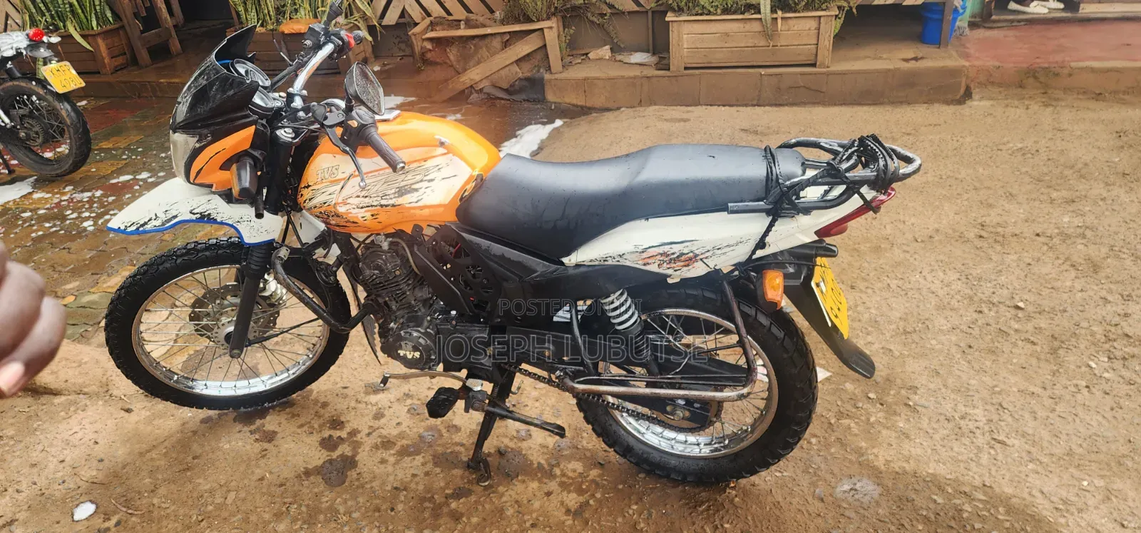 New TVS HLX 125 2024 Orange