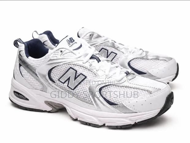 New Balance 530 Lifestyle Running Shoes – White/Silver