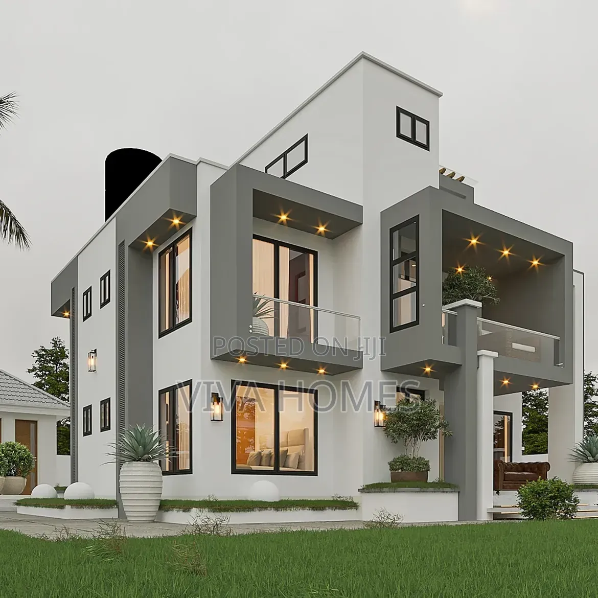 4 Bedroom Mansion Architectural Design and Build With Us.