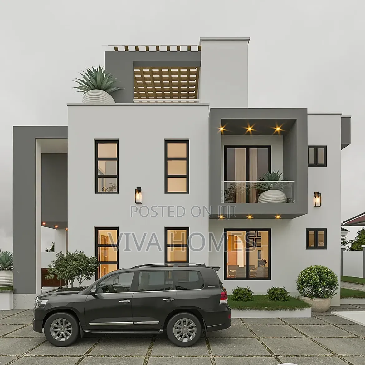 4 Bedroom Mansion Architectural Design and Build With Us.