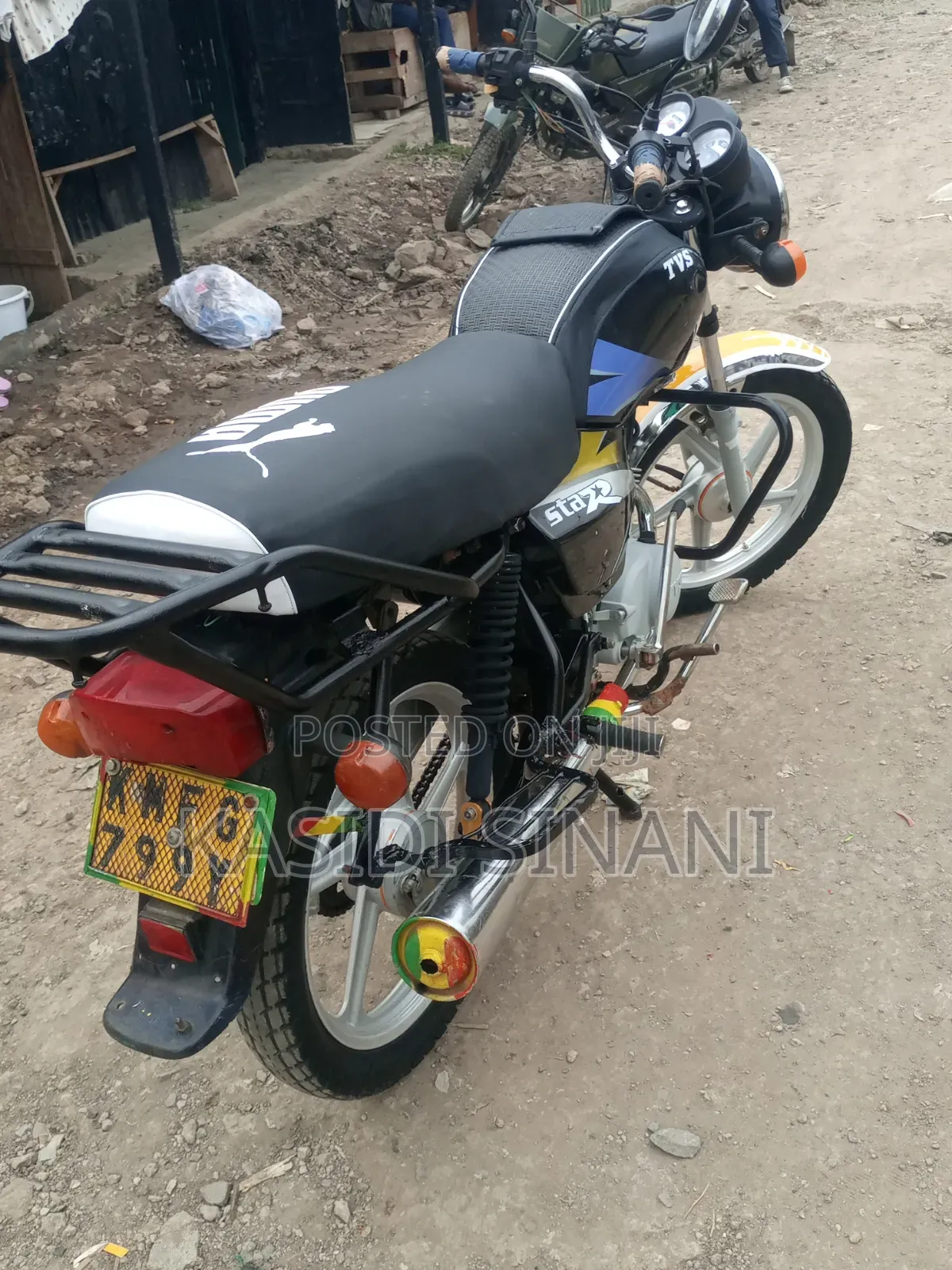 TVS XL 100 2022 Red
