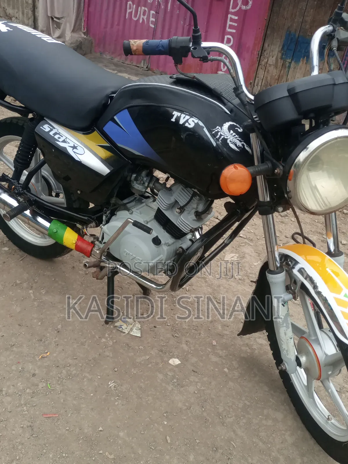 TVS XL 100 2022 Red
