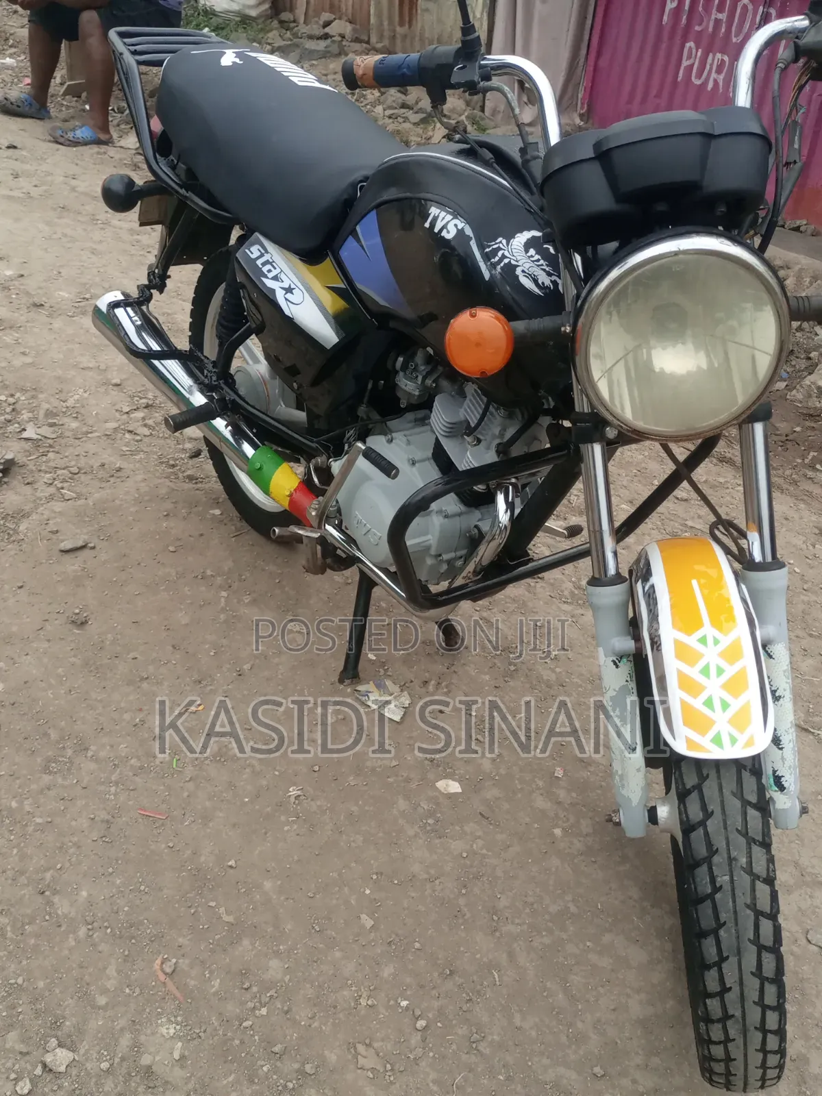TVS XL 100 2022 Red