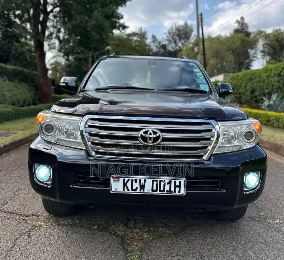 Toyota Land Cruiser 4.5 V8 DSL 2012 Black