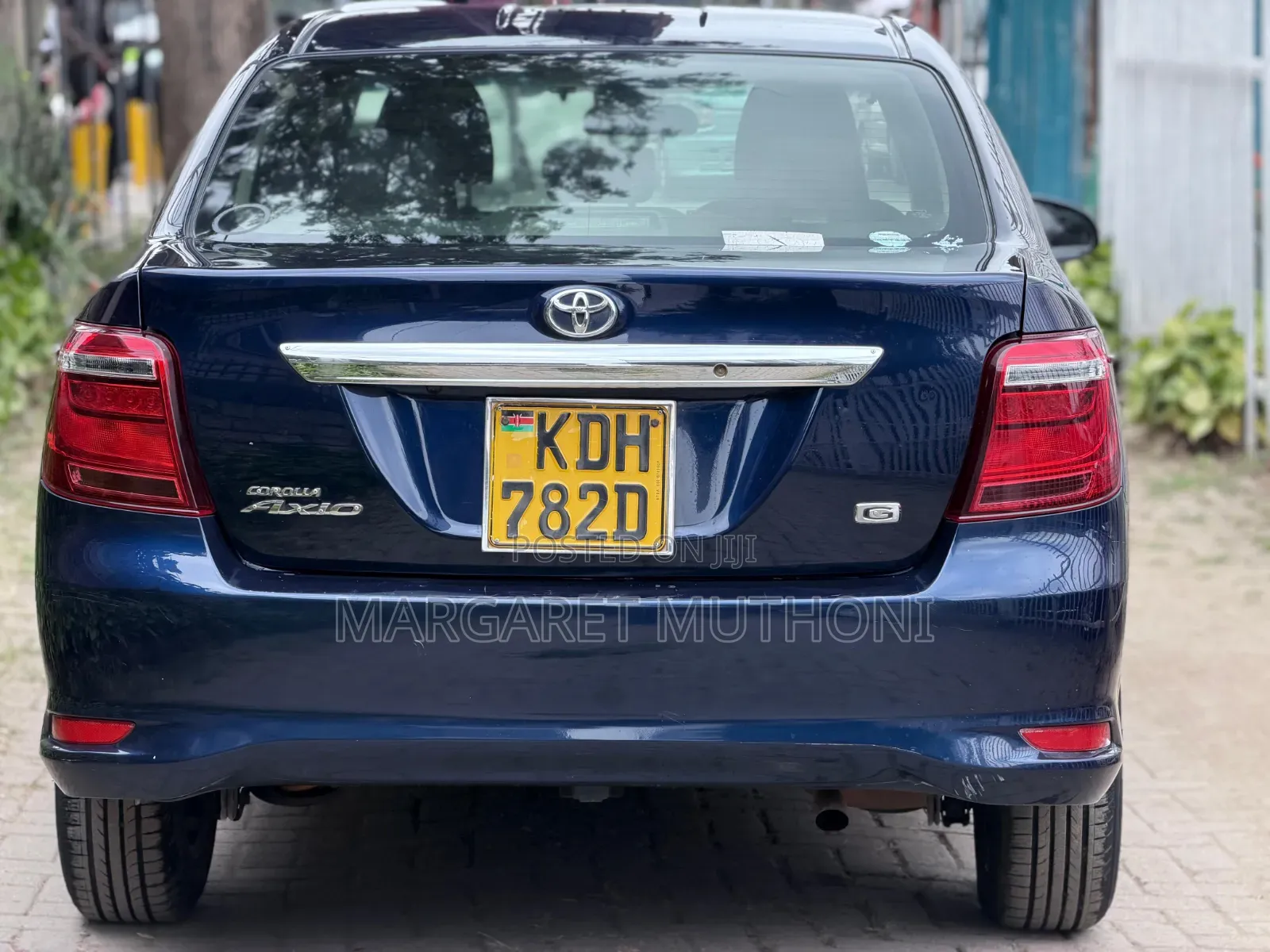 Toyota Axio 2016 Blue