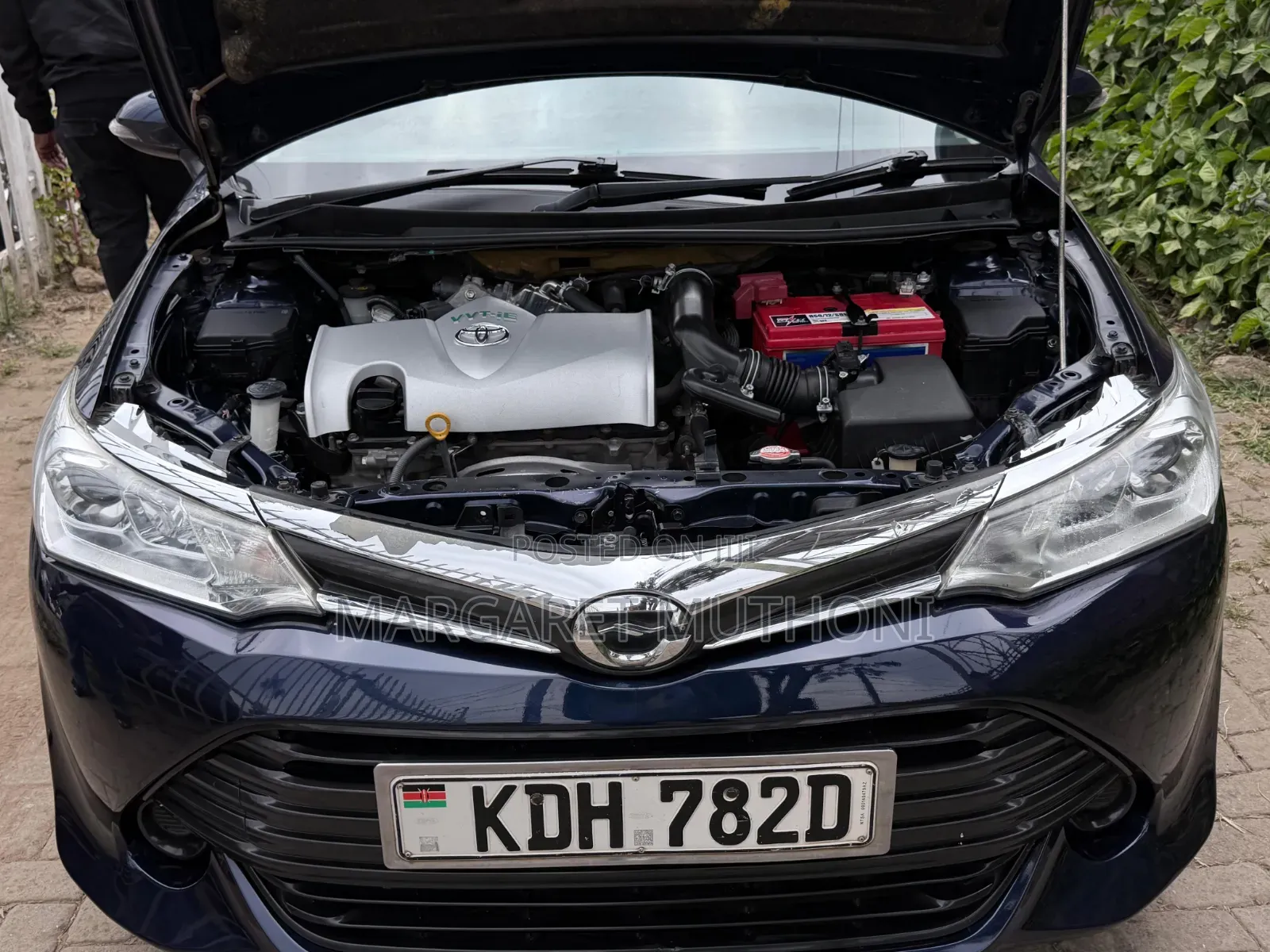 Toyota Axio 2016 Blue