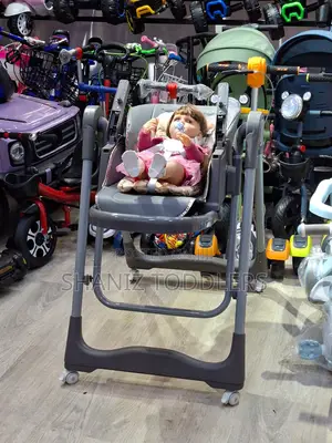 Comfortable Baby High Chair With Soft Cushion Recline Function