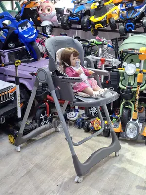 Easy Fold Baby Feeding Chair – Adjustable High Chair With Wheels