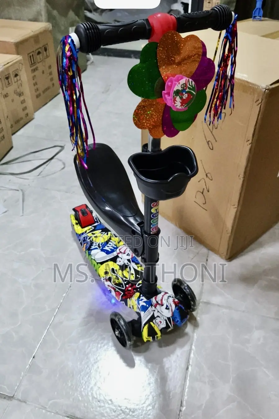 3-Wheel Convertible Kids' Scooter