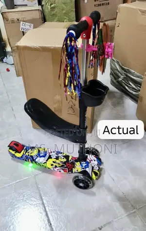 3-Wheel Convertible Kids' Scooter